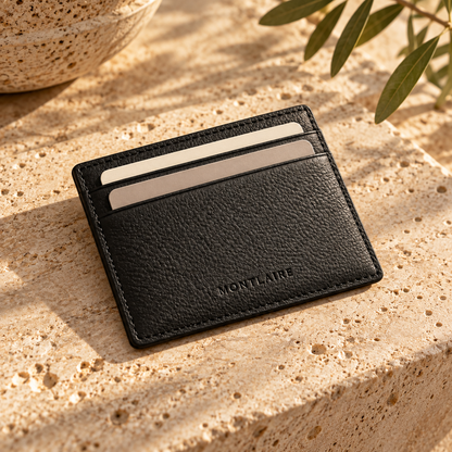 THE LEATHER CARDHOLDER