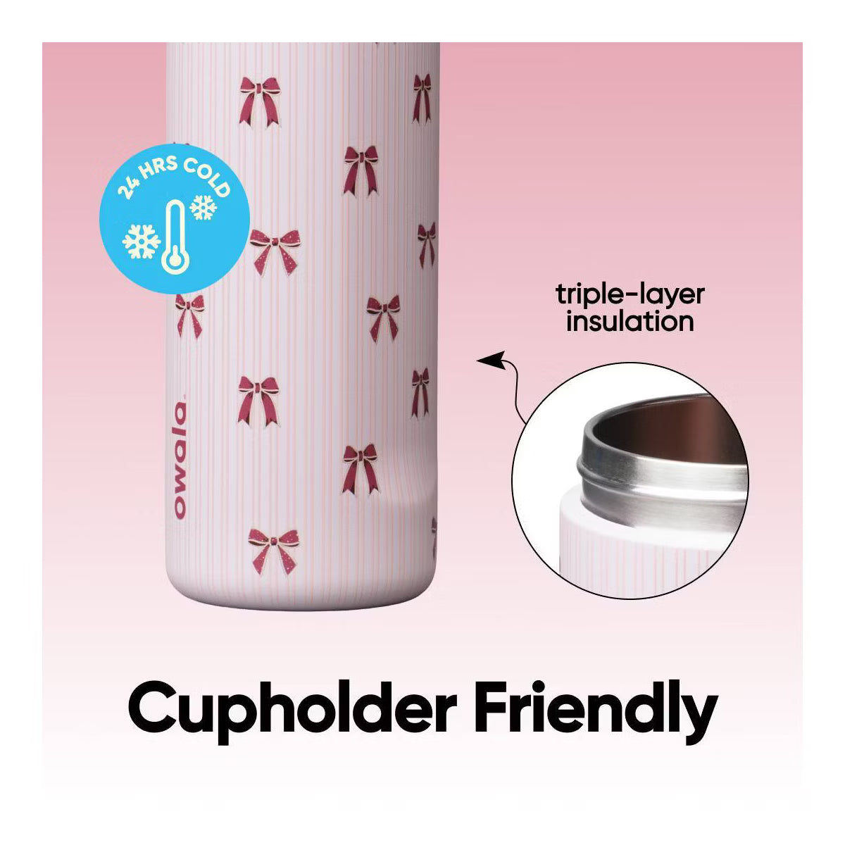 Holiday Edition 24oz FreeSip Bottle