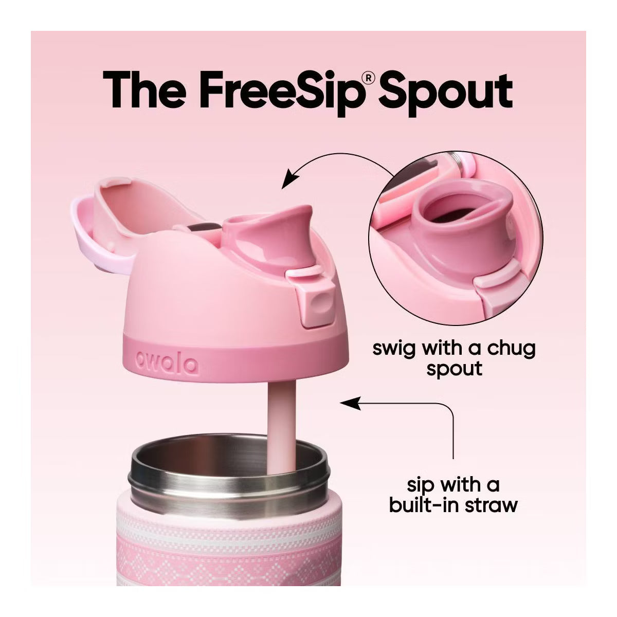 Holiday Edition 24oz FreeSip Bottle